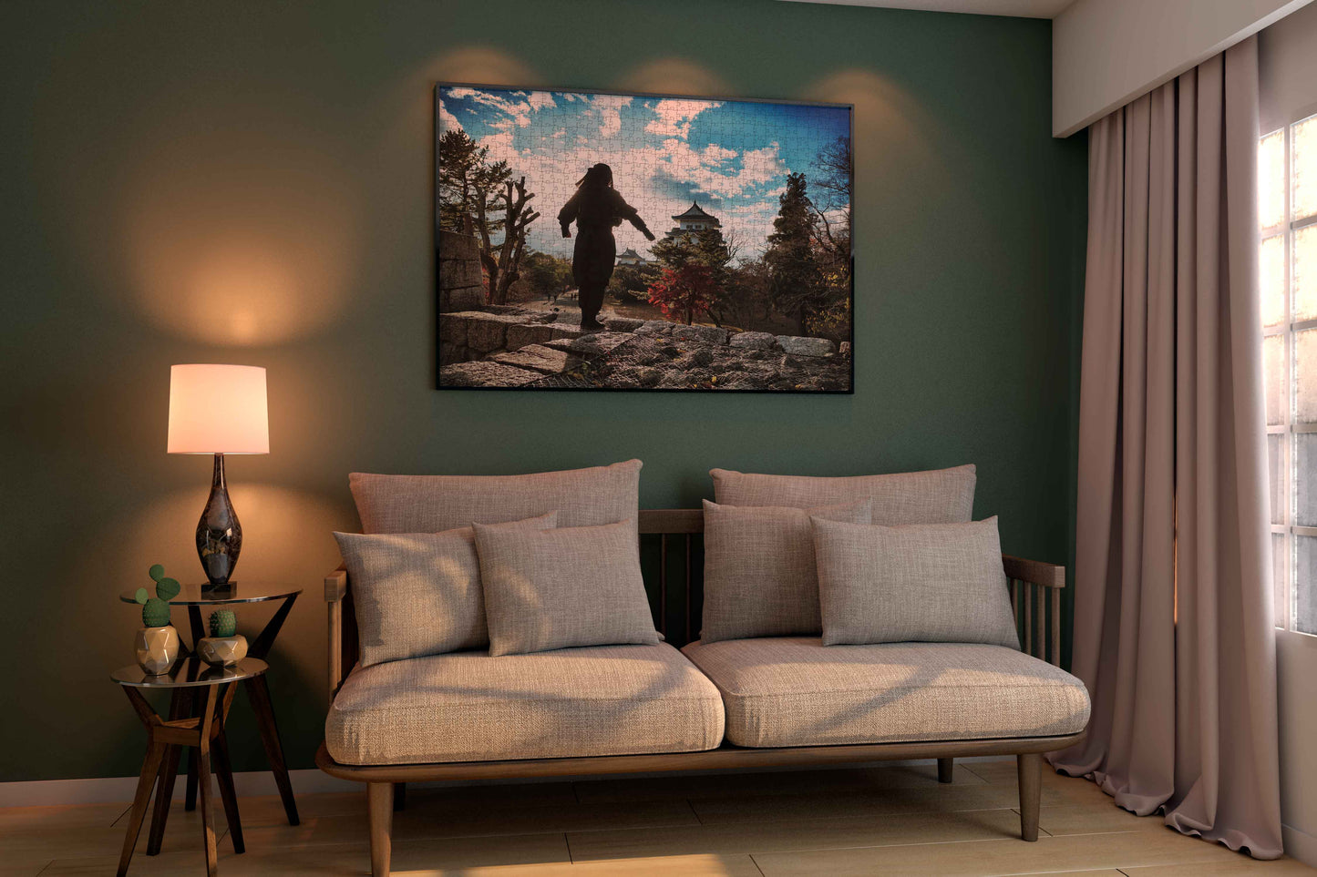 Puzzle Double Face – “Le Château d’Iga Ueno” – Japon