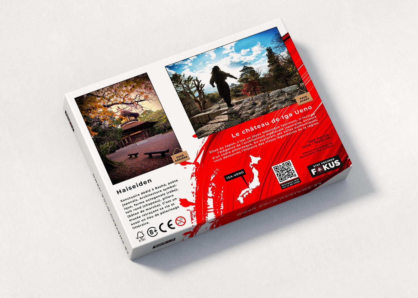 Puzzle Double Face – “Le Château d’Iga Ueno” – Japon