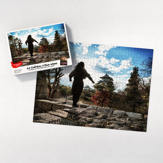Puzzle Double Face – “Le Château d’Iga Ueno” – Japon
