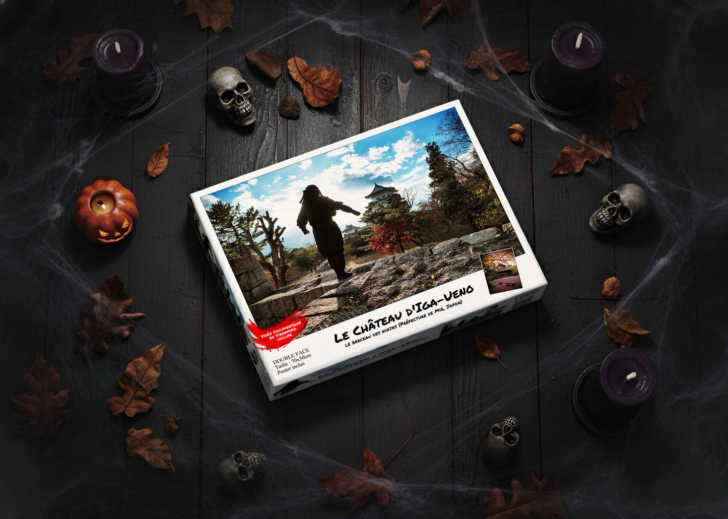 Puzzle Double Face – “Le Château d’Iga Ueno” – Japon